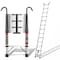 Wrightmaster 12.5 ft. Steel Extension Ladder with 360° Rotatable Hook and Non-Marring Feet 330 lbs. Capacity Zoro3.8MDG - alternate 1