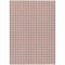 Homeroots 5' X 8' Red And Ivory Geometric Washable Indoor Outdoor Area Rug 614774 - alternate 5