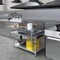 Amgood 30 in. x 48 in. Stainless Steel Equipment Stand w/13.5 in. x 49 in. Adjustable Work Surface ES-3048+ASWS-Z - alternate 3