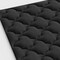 Homeroots 2in Black Cotton Full Double Mattress Topper 711930 - alternate 2