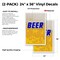 Signmission Beer, Vinyl Decals Only 24 Inch x 36 Inch, Vinyl Decal, 2PK DSB-2436-2PACK-Beer - alternate 2