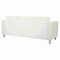 Office Star Products Pacific Sofa Couch, Snow PAC53-R101 - alternate 4