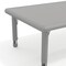 Flash Furniture Commercial Plastic Adjustable Height Classroom Activity Table-Soft Gray, 48x24 YU-YCX-001-2-RECT-TBL-SFTGY-GG - alternate 7