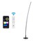Jonathan Y Malthe 71" Modern Contemporary Aluminum/Iron Arc Integrated LED Floor Lamp, Black JYL7127A - alternate 7