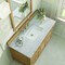 James Martin Vanities Lorelai 48'' S Vanity, Light Natural Oak w/ Jasmine Pearl Silestone Top w/FreePower Wireless Charger 424-V48-LNO-FEJP - alternate 2