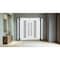 Vdomdoors Aluminum Double Doors Deux 0757 Gray Graphite Frosted Glass 2 Sidelights Entry Modern Painted 96x96 DEUX0757DEXD-GRE-W12+72+12xH96-RH-O - alternate 2