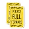 Signmission Please Pull Forward, 12'' X 18'' 2 Signs, Heavy Gauge Aluminum, 2PK A-1218-2PACK-23284 - alternate 1