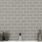 Msi Gray Glossy SAMPLE Beveled Porcelain Mosaic Tile ZOR-MD-0414-SAM - alternate 6