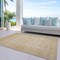 Homeroots 5' X 8' Beige And Rust Floral Medallion Washable Indoor Outdoor Area Rug 615939 - alternate 3