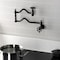 Kingston Brass Wall Mount Pot Filler Faucet, Oil Rubbed Bronze KS2105RX - alternate 2