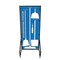 5S Supplies Housekeeping Shadow Board Broom Station V1, Blue / White Shadows, No Broom + Stand HSB-V1-BLUE/WHITE-BO-STAND - alternate 1
