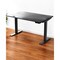 Homeroots 48" Adjustable Black Stainless Steel Standing Desk 397723 - alternate 4