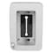 Intermatic Low-Profile Extra-Duty Plastic In-Use Weatherproof Cover, Single-Gang, Vrt/Hrz, White WP7000W - alternate 1