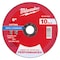 Milwaukee Tool Cut-Off Wheel, 7/8" Sz, 6" dia., PK10 49-94-0121 - alternate 1
