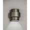 Luxury Lighting Fasciato 10 in Tall Ceramic Outdoor Wall Light, Rubbed Pewter Paint Finish, 2PK (2) 128-00-APew-ud-7 - alternate 1