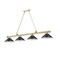 Z-Lite Cordon Heritage Brass 4 Light Billiard 2306-4HBR-MB15 - alternate 2
