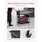 Vevor 4-Tier Tool Cart on Wheels 350lb Rolling Work Cart with Drawer & Pegboard T271401 - alternate 5