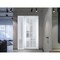 Vdomdoors Front Exterior Prehung FiberGlass Door Frosted Glass / Manux 8312 White Silk / Sidelight Exterior W MANUX8312EXD-WS-W36+14 x H80-LH - alternate 2
