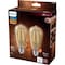 Signify Vintage 40W Equivalent Amber ST19 Medium LED Decorative Light Bulb, 2PK 564849 - alternate 3