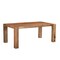 Homeroots 75" Brown Solid Wood Dining Table 565233 - alternate 5