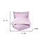 Homeroots Lilac King 100% Cotton 300 Thread Count Washable Duvet Cover Set 528538 - alternate 4