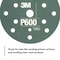 3M Flexible Abrasive Disc 270J, Aluminum Oxide, P600 Grit, Coated Type, 270J 7000120194 - alternate 5