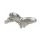 Homeroots 6" Silver Cast Iron Butterfly Handmade Trinket Tray 571246 - alternate 4