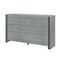 Homeroots 62" Silver Wood Six Drawer Double Dresser 633706 - alternate 6