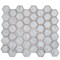 Apollo Tile 12x14 Bianco Carrara, Wooden Grey Marble Polished Floor and Wall Mosaic Tile 5.48 sqft/case, 5PK APLSV88G36A - alternate 4