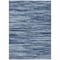 Homeroots 8' X 10' Blue And Navy Blue Abstract Washable Indoor Outdoor Area Rug 613082 - alternate 2