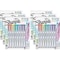 Sharpie S-Note Duo Dual-Tip Markers, Chisel, Bullet Marker Point, Assorted Ink, 6PK 2154173 - alternate 1