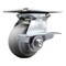 Service Caster 4 Inch Heavy Duty Thermoplastic Rubber Caster with Ball Bearing and Brake SCC SCC-35S420-TPRBD-SLB - alternate 1