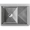Amgood 29 in. x 22 in. Stainless Steel One Compartment Sink with 16 in. x 14 in. Bowl and 12 in. Right  Drainboard AMG SINK S1C-141611-12R-NF-Z - alternate 4