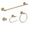 Symmons Dia 4 Piece Bath Hardware Set with Toilet Paper Holder, Robe Hook, Towel Ring, 18 in. Towel Bar 35AC4BUNDLEBBZ - alternate 1