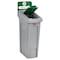 Rubbermaid Commercial 23 gal, 33 gal Trash Can Top, Green, 0 Openings 2007884 - alternate 2