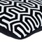 Homeroots 20" Black Geometric Cotton Throw Pillow 529286 - alternate 4
