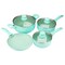 Brentwood Industries 7 Piece Nonstick Aluminum Cookware Set in Blue BPS-207BL - alternate 3