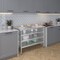 Amgood 24in D x 48in L Stainless Steel Table, Three Undershelves AMG WT-2448-3SH-Z - alternate 3