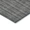 Homeroots 3' X 5' Gray And Silver Striped Washable Indoor Outdoor Area Rug 615049 - alternate 6