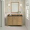 James Martin Vanities Lorelai 48" Single Vanity, Light Natural Oak, w/ 3 CM Phantome Eclos Top 424-V48-LNO-3PHT - alternate 4