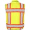 Ironwear Hi-Vis FR Surveyor Safety Vest S Class 2 , Zipper 12 Pockets 1278FR-LZ-RD-SM - alternate 5