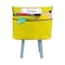 C-Line Products 10" Sunny Yellow Small Chair Cubbie, 1/EA 10412 - alternate 1