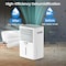 Edendirect 100 pt. 5,500 sq.ft. Dehumidifier for Large Room in White, with Bucket, Drain Hose, with Timer ZR-EDH1-80P - alternate 5