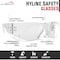 Bison Life Hyline-Clear, Safety Glasses, Anti-Fog & Anti-Scratch, Clear Lens SH-HYSG-CLLCLT-ES01 - alternate 4
