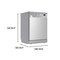 Equator 24 in Freestanding Dishwasher - 14 Place Settings, 3rd Rack, Stainless Tub 806929 - alternate 2