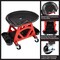 Stalwart Creeper Stool Chair - Mechanic Chair with Wheels & Tool Tray, 300lb Capacity by Red/Black 75-CAR2021 - alternate 6