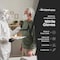 Fifthpulse Disposable Gloves, 3 mil Palm, Nitrile, Powder-Free, XS, 1000 PK, Black FMN100619 - alternate 3