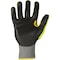 Ironclad Performance Wear Knit Gloves, Thermoplastic Rubber Back, 3 Abrasion Level, High-Visibility Yellow, M (8) KCI3PU-03-M - alternate 2