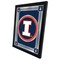 Holland Bar Stool Co Illinois 17" x 22" Logo Mirror MLogoIlliniU - alternate 3