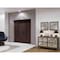 Vdomdoors Front Exterior Prehung Aluminum Double Doors Ronex1277 Brown Mirrored Clear Glass Entry Metal RONEX1277DEXD-BRW-W72xH96-RH-I - alternate 2